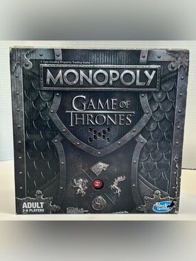 Monopoly Game of Thrones Board Game Complete